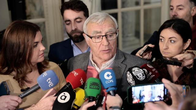 El alcalde de Valencia, Joan Ribó, y la vicealcaldesa, la socialista Sandra Gómez.