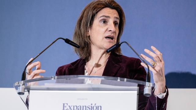 La vicepresidenta tercera y ministra de para la Transición Ecológica y el Reto Demográfico, Teresa Ribera