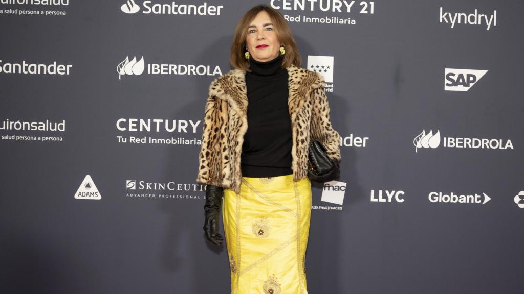 Charo Izquierdo en el 'photocall' de 'Las Top 100'