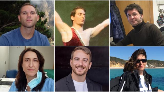 Estudiantes del centro Trabenco.