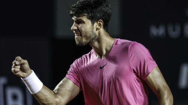 Carlos Alcaraz, en el ATP 500 de Río de Janeiro