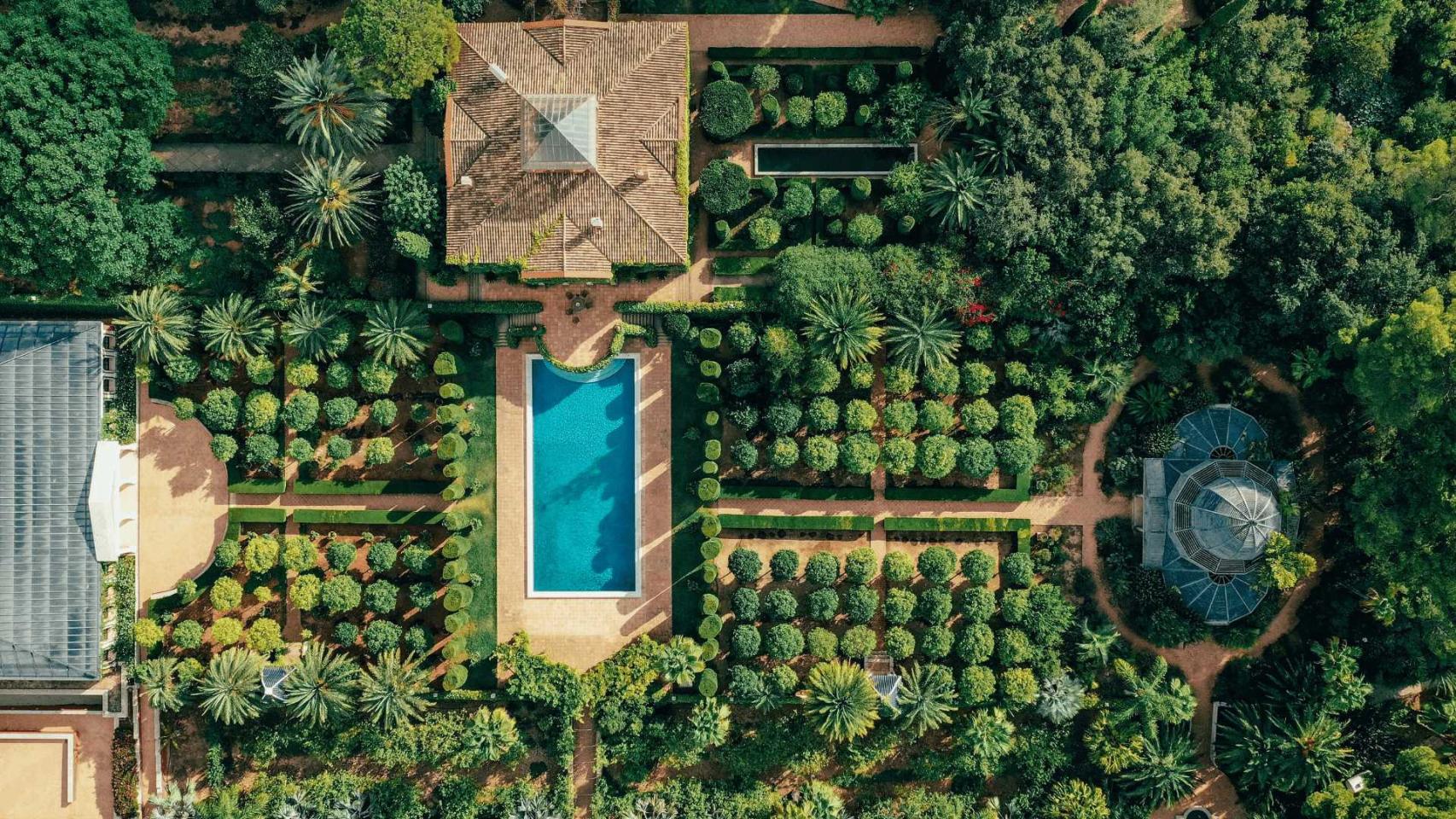 Jardín de L'Albarda en Pedreguer, Alicante.