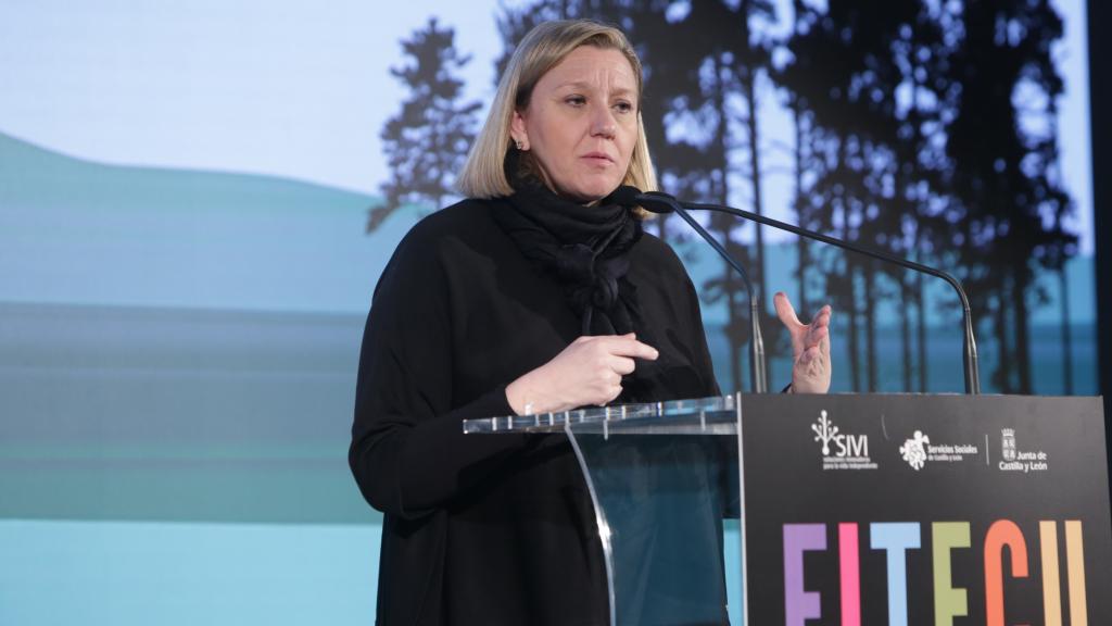 La consejera de Familia e Igualdad de Oportunidades, Isabel Blanco