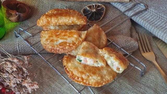 Empanadillas de gambas, un entrante fabuloso para compartir con tu padre