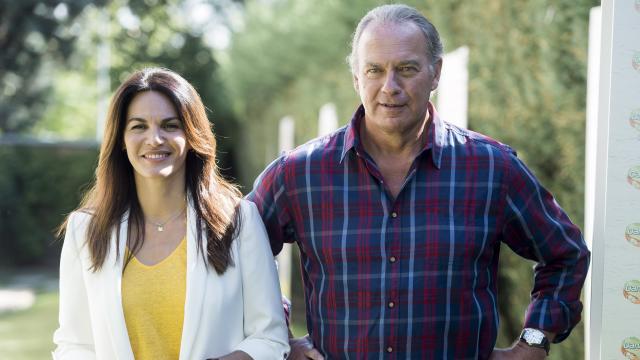 Bertín Osborne y Fabiola Martínez en una imagen de archivo.