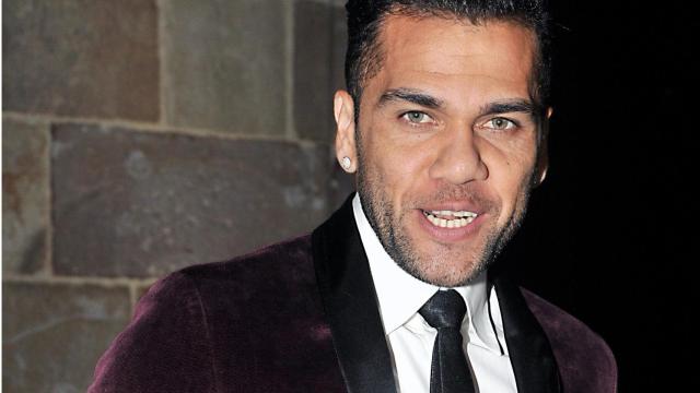 Dani Alves tras un acto