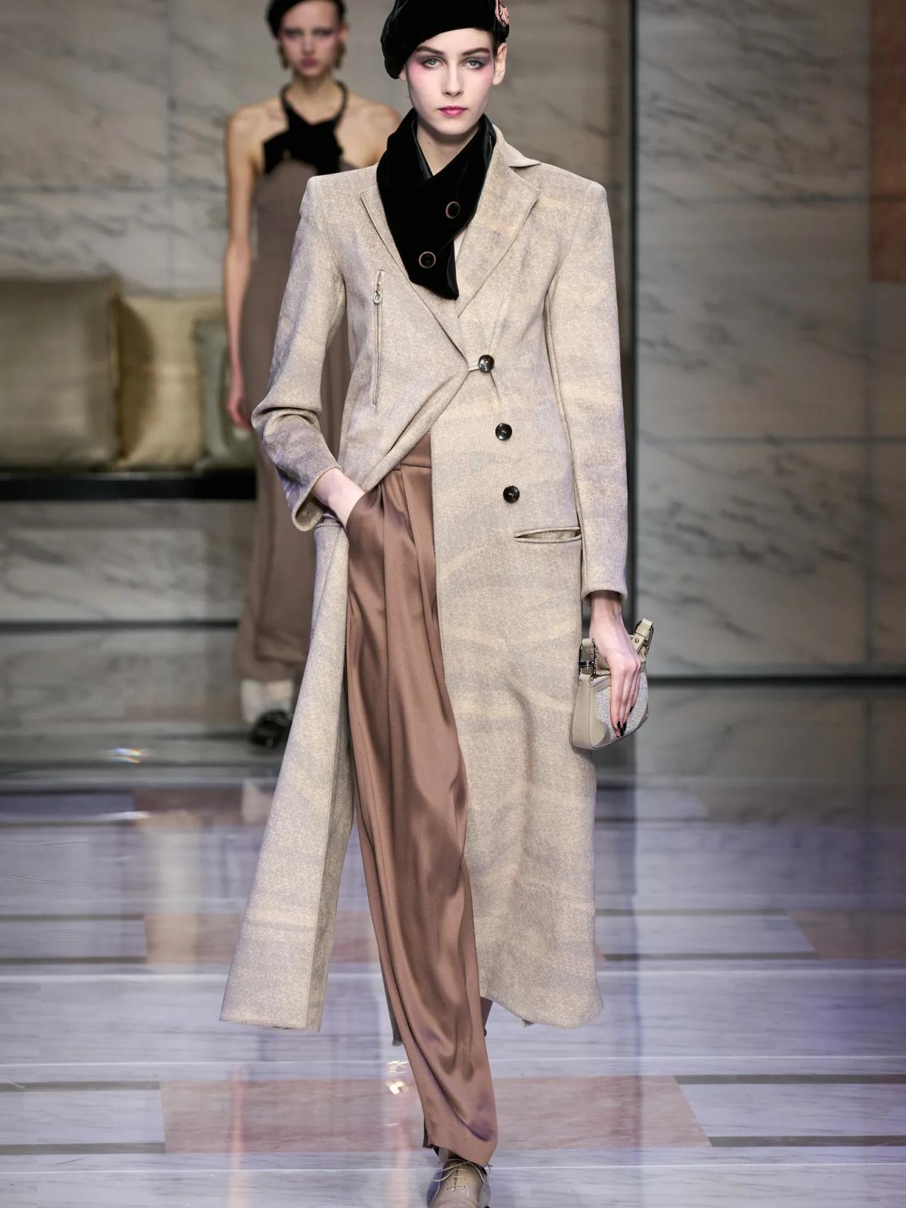 Desfile de Giorgio Armani.