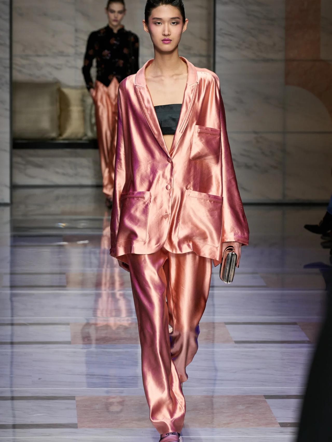 Desfile de Giorgio Armani.