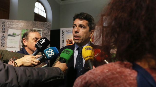 El presidente del Patronato de Turismo y de la Diputación de Alicante, Carlos Mazón.