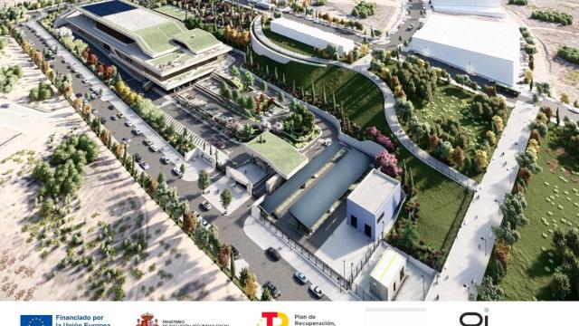 Imagen del nuevo Centro de Proceso de Datos de la Seguridad Social en Soria.