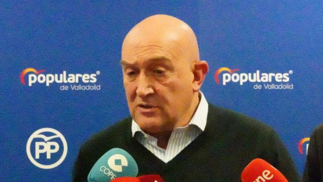 El candidato del PP a la Alcaldía de Valladolid, Jesús Julio Carnero, en una foto de archivo