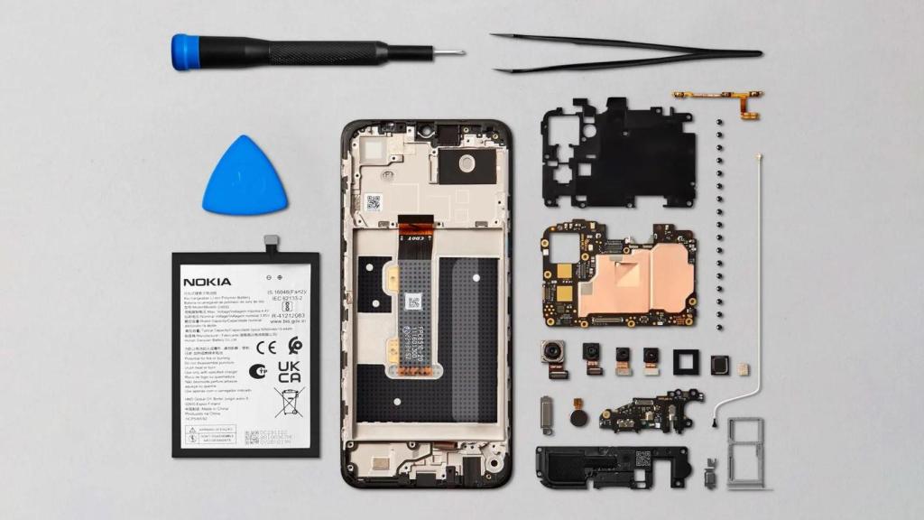 El Nokia G22 ha sido diseñado para ser fácil de reparar