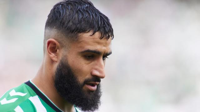 Nabil Fekir, en un partido del Betis de la temporada 2022/2023