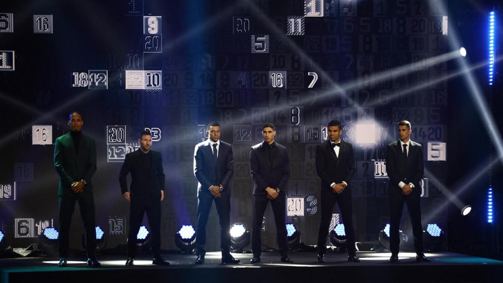 Van Dijk, Messi, Mbappé, Achraf, Casemiro y Joao Cancelo, integrantes del XI FIFPro 2022