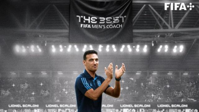 Scaloni gana el The Best a mejor entrenador.