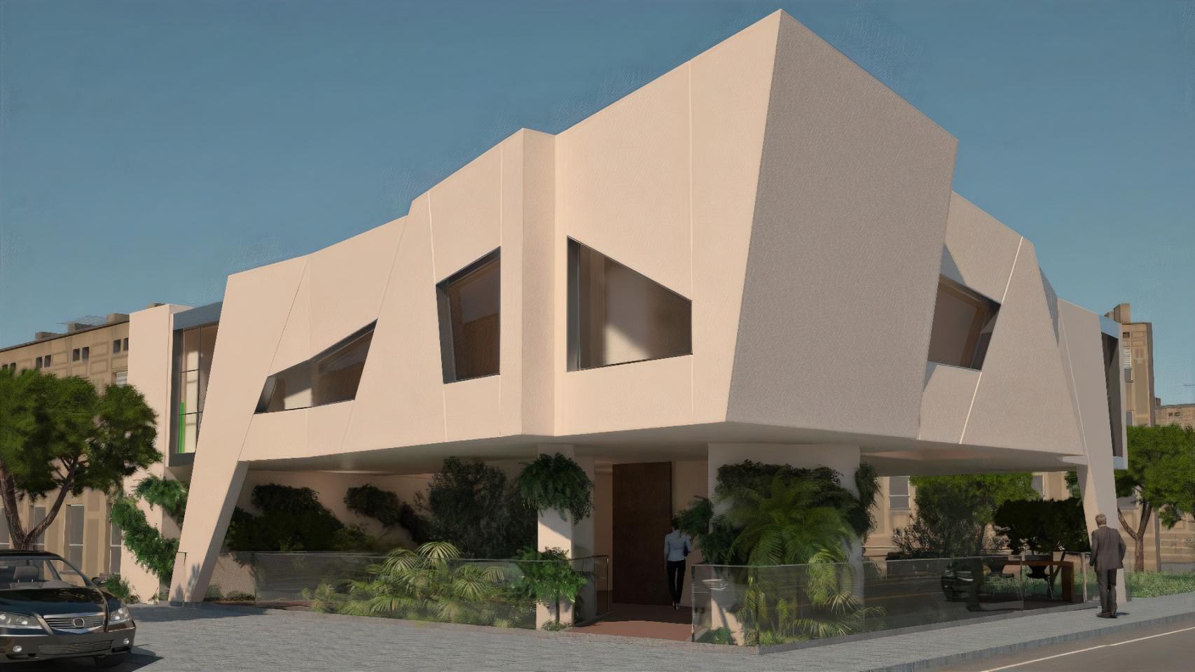Diseño de la nueva Biblioteca Municipal de Teis.