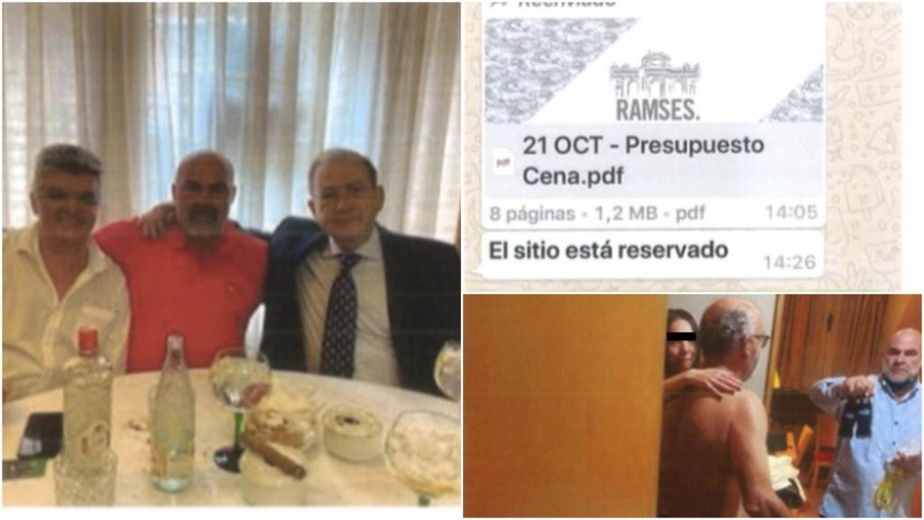 La reserva en el Ramsés, otra cena de la trama y una noche de juerga en el hotel.