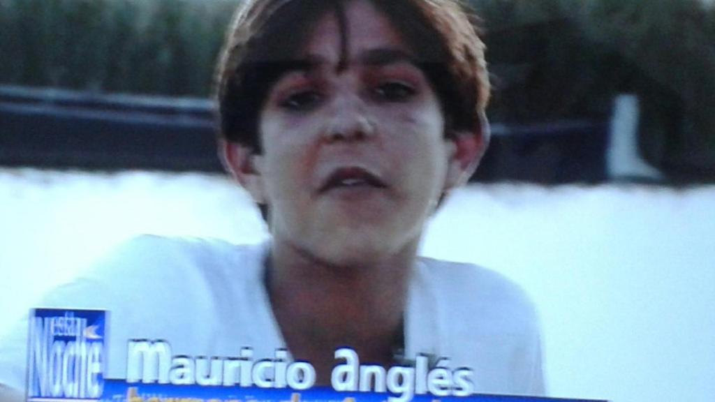 El hermano de Anglés ahora detenido en una intervención en televisión en los años 90.