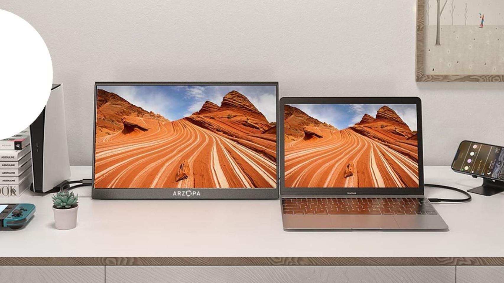 Aprovecha el 28% de descuento en el monitor portátil de ARZOPA: Calidad y ahorro en un solo dispositivo