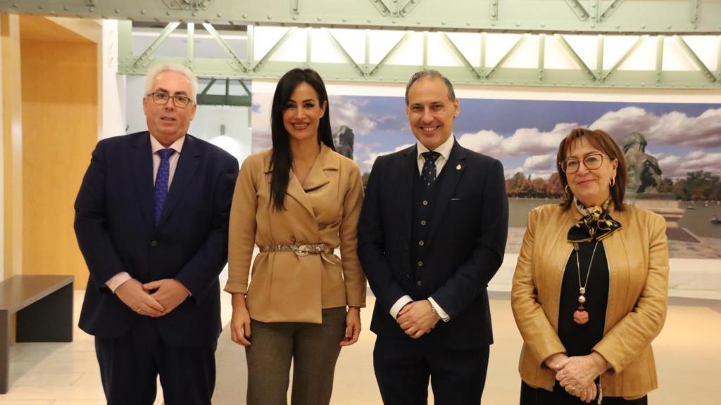 Juan Manuel Maillo, Begoña Villacís, Eugenio Ribón y Lola Fernández.