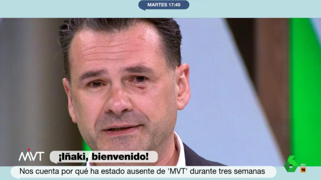Iñaki López, en 'Más vale tarde'.