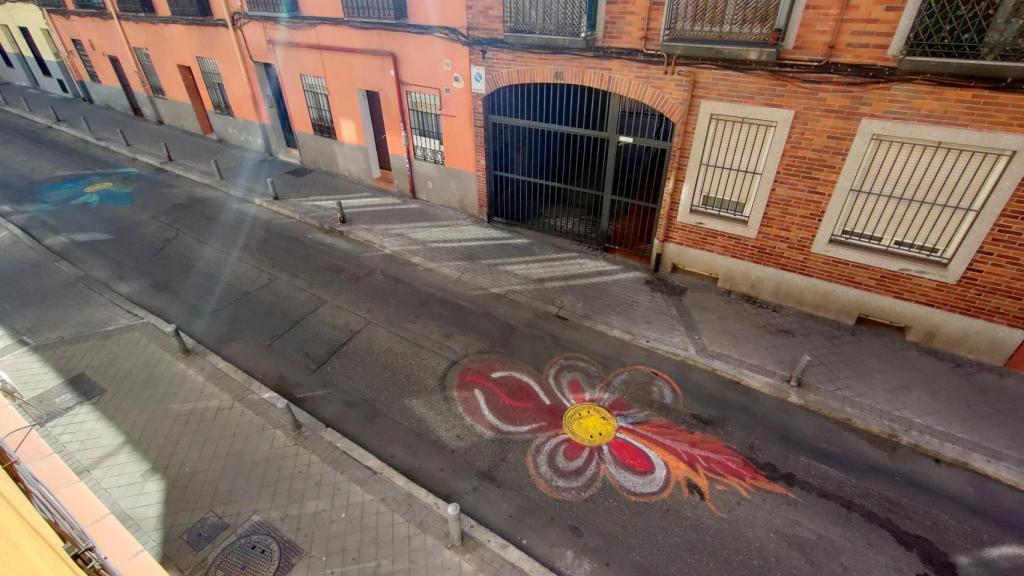 Las flores de la calle Tablada.