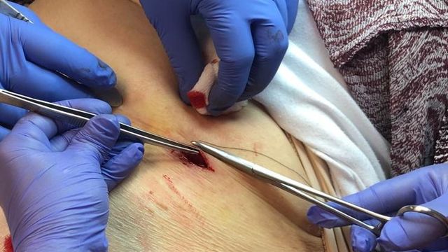 Atención  a un paciente en un centro de salud en Atención Primaria