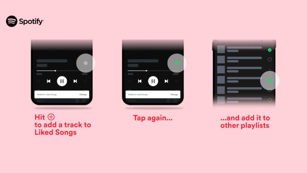 El nuevo botón de Spotify