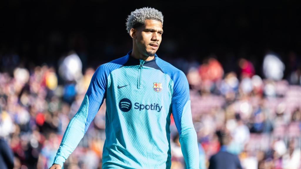 Ronald Araujo, con el FC Barcelona en la temporada 2022/2023