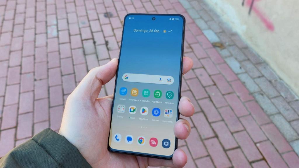 La pantalla del realme GT3.