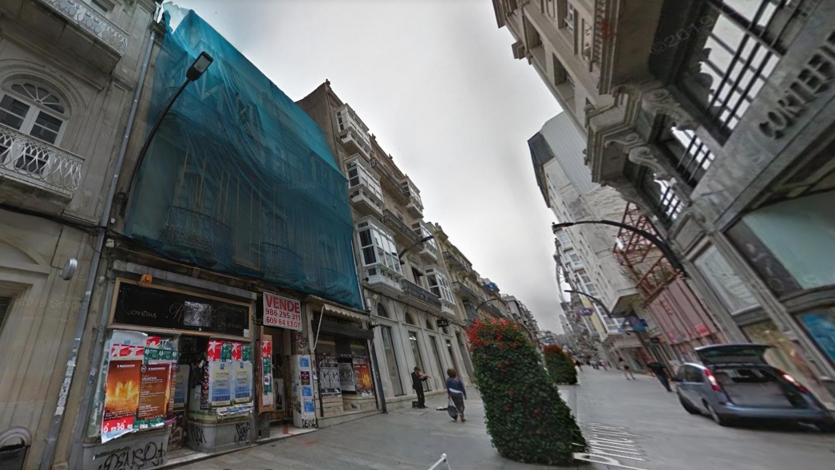 Calle Príncipe de Vigo.