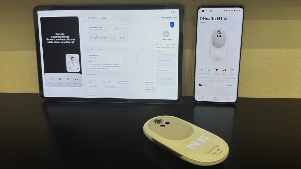 Ecosistema de dispositivos de OHealth H1 de Oppo