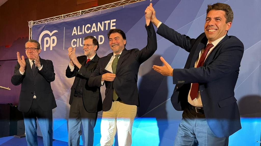 Un momento de la presentación de Barcala como candidato.