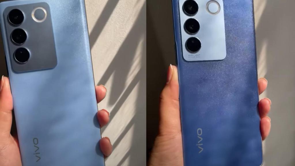 Vivo V27 Pro cambio de color