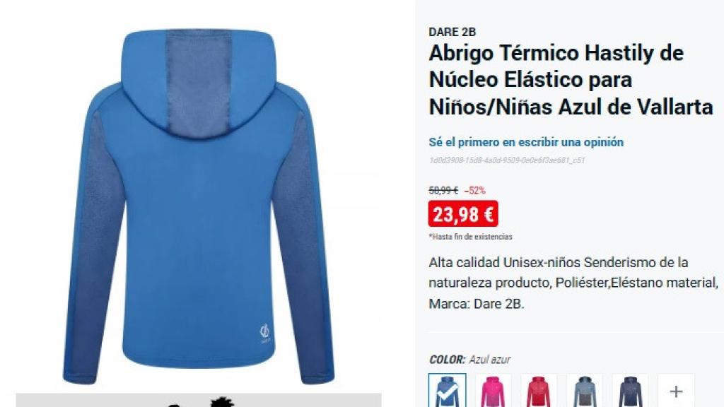 Abrigo térmico.