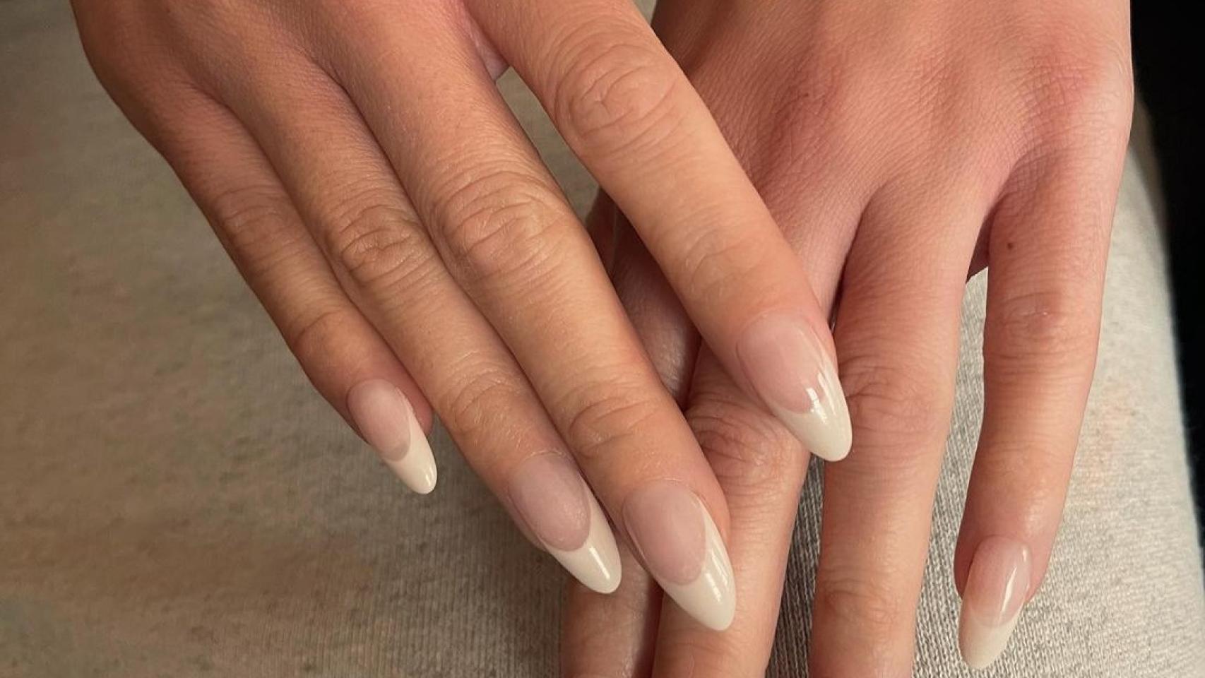 Manicura francesa vainilla