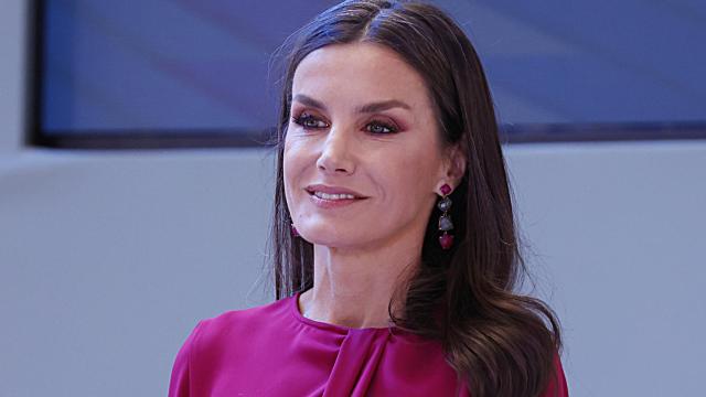 La reina Letizia, este miércoles, 1 de marzo de 2023, en su acto institucional en Alicante.
