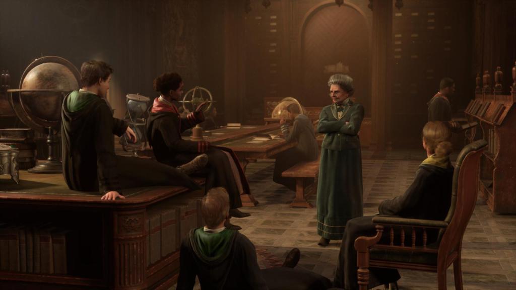 Un fotograma de 'Hogwarts Legacy', el videojuego sobre la saga literaria de Harry Potter
