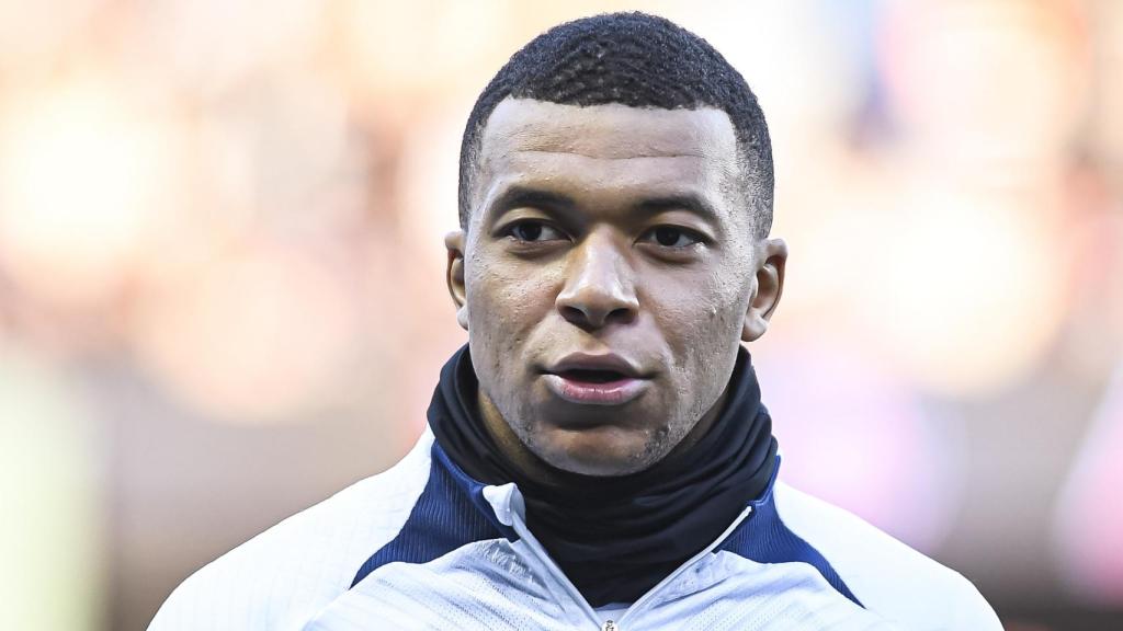 Kylian Mbappé, con el PSG en la temporada 2022/2023
