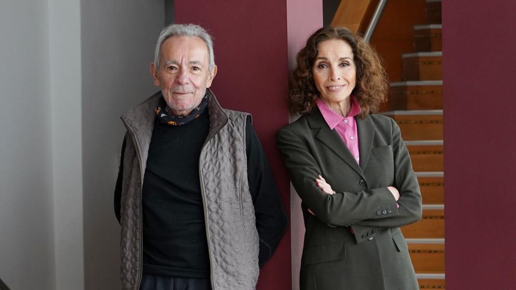Ana Belén y José Luis Gómez en la presentación de la obra de teatro 'Romeo y Julieta'