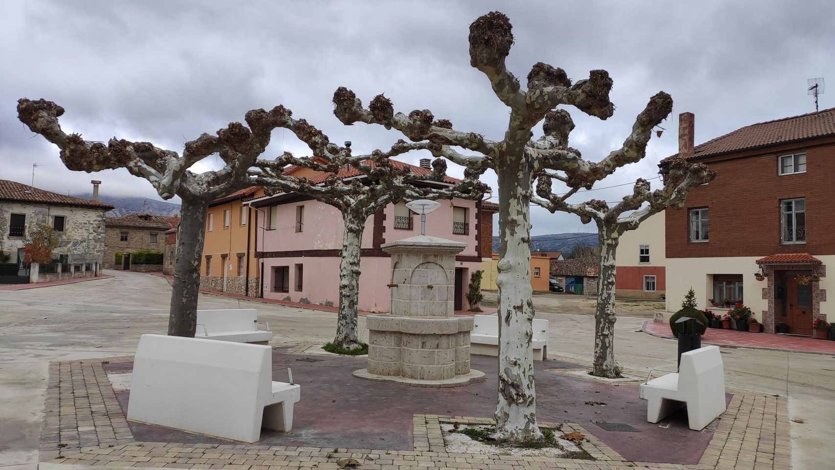 El municipio burgalés de Santa María Ribarredonda.