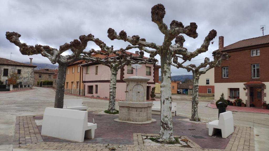 El municipio burgalés de Santa María Ribarredonda.