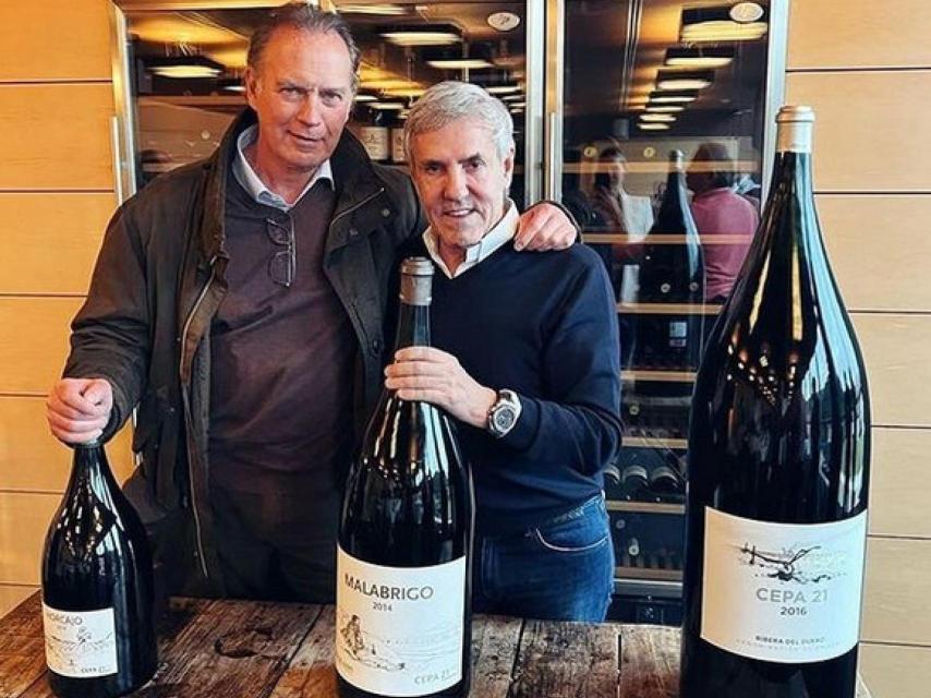 Bertín Osborne junto a José Moro