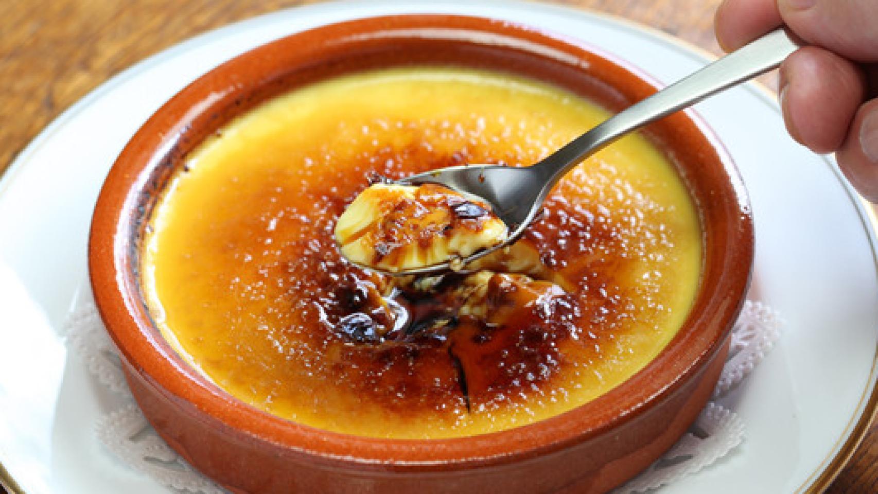 Receta de crema catalana por Jordi Roca.