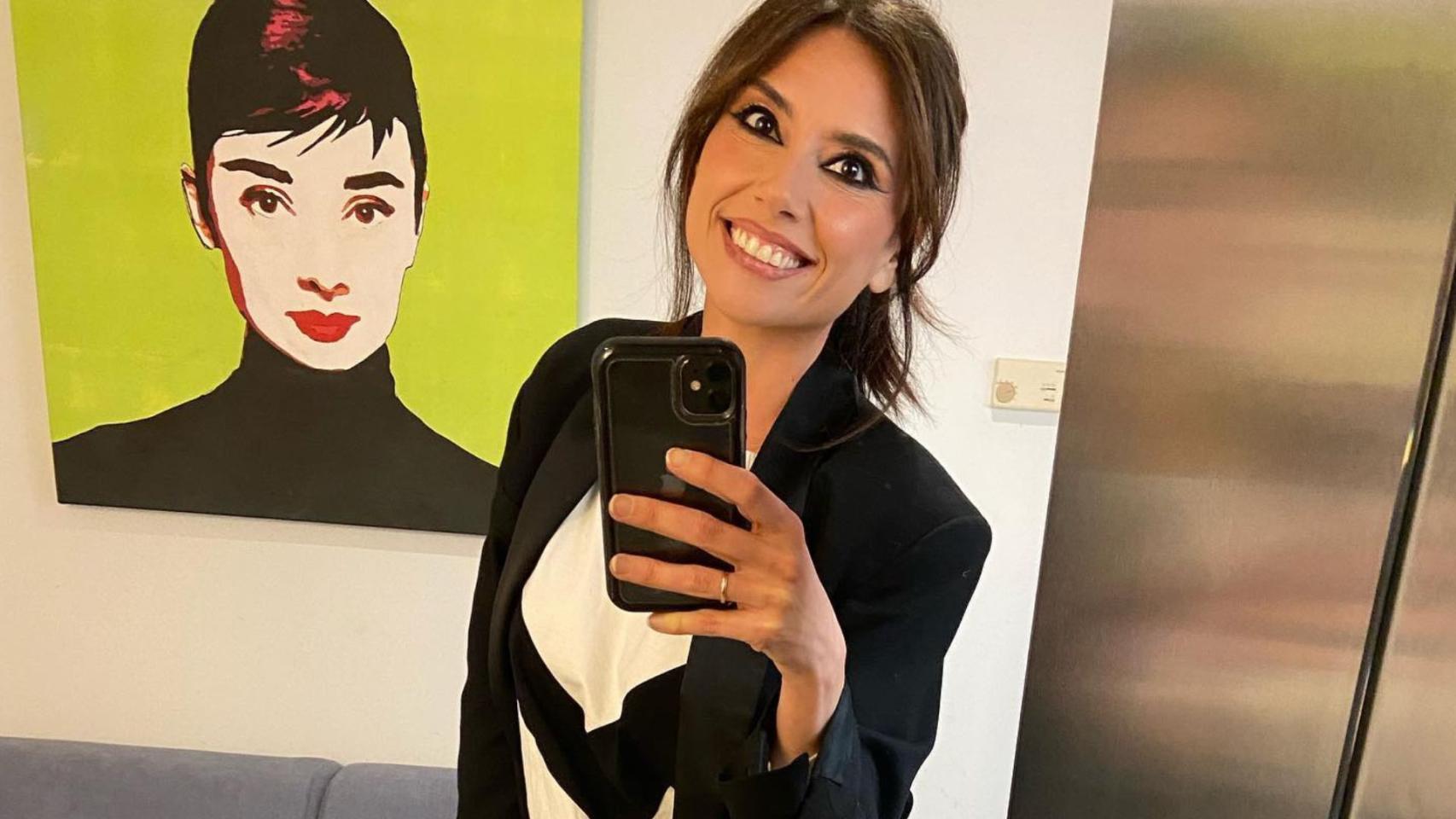 La presentadora, en una imagen de redes.