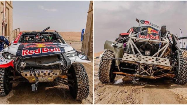 El grave accidente de Nasser Al-Attiyah en el Abu Dhabi Desert Challenge