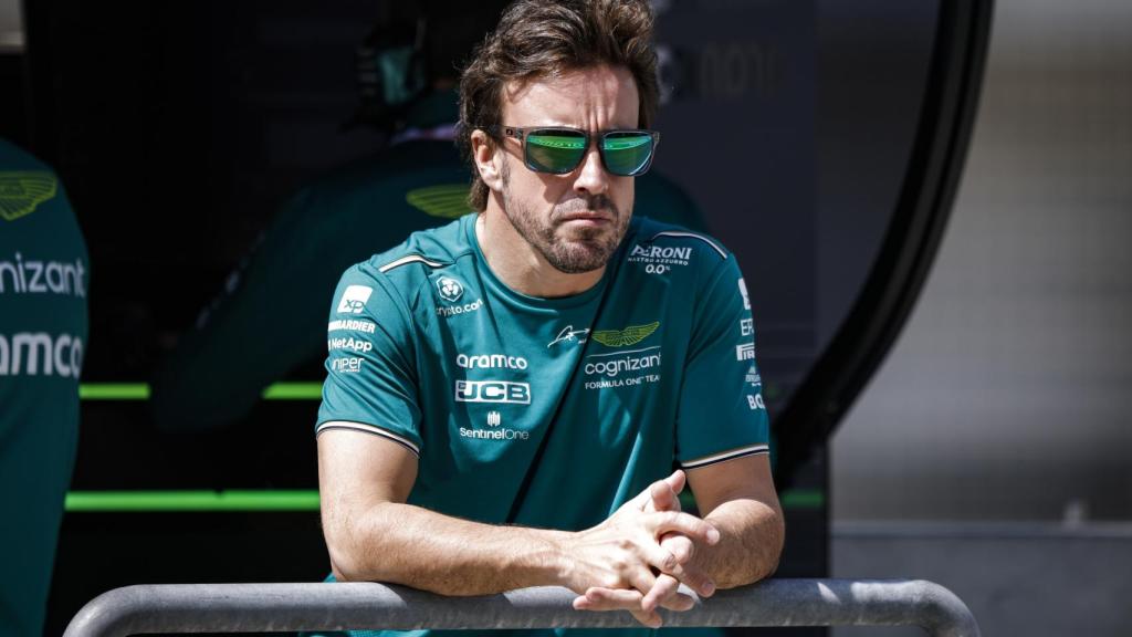 Fernando Alonso, con Aston Martin en 2023