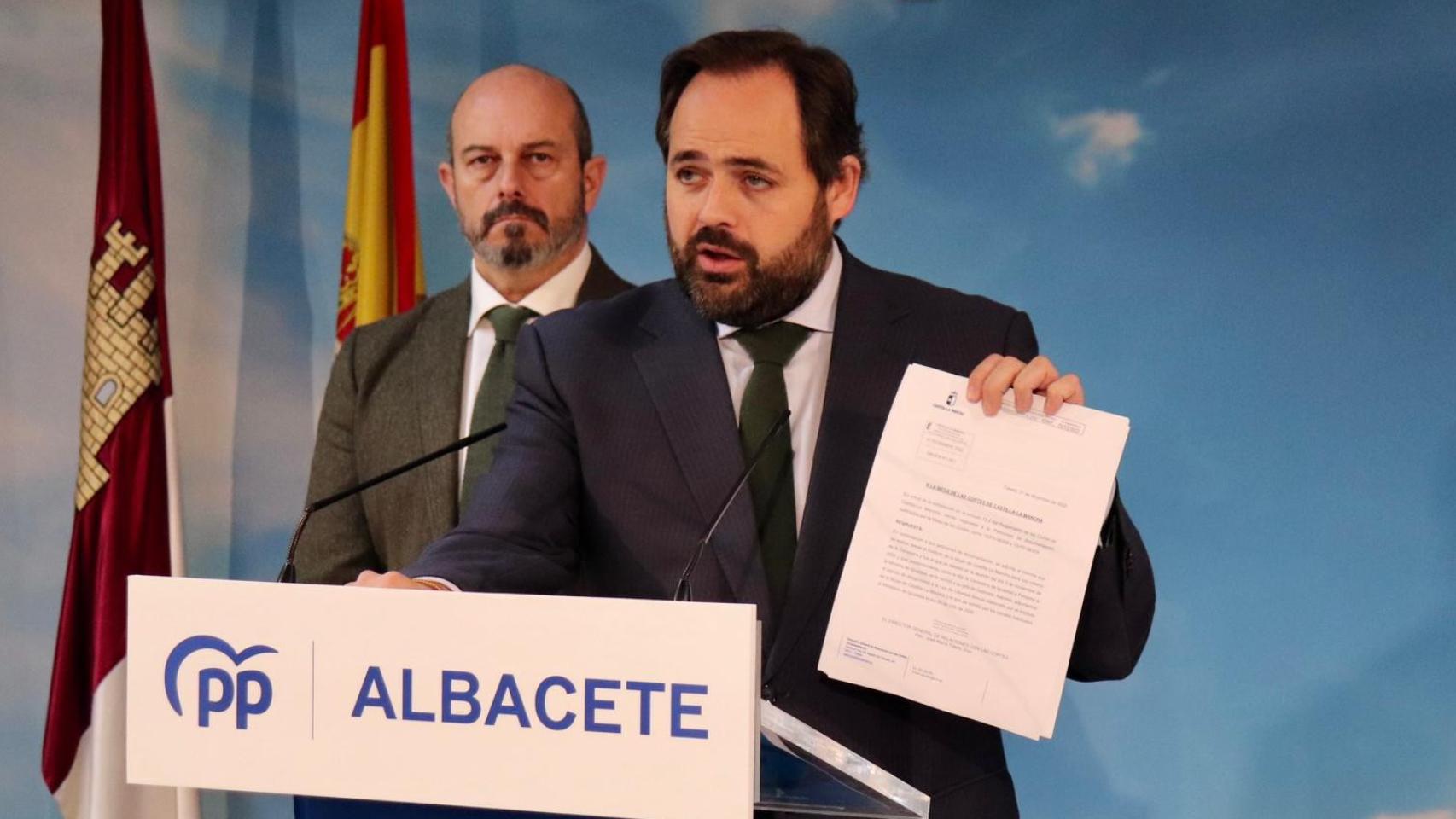 Paco Núñez en Albacete. Foto: PP CLM.