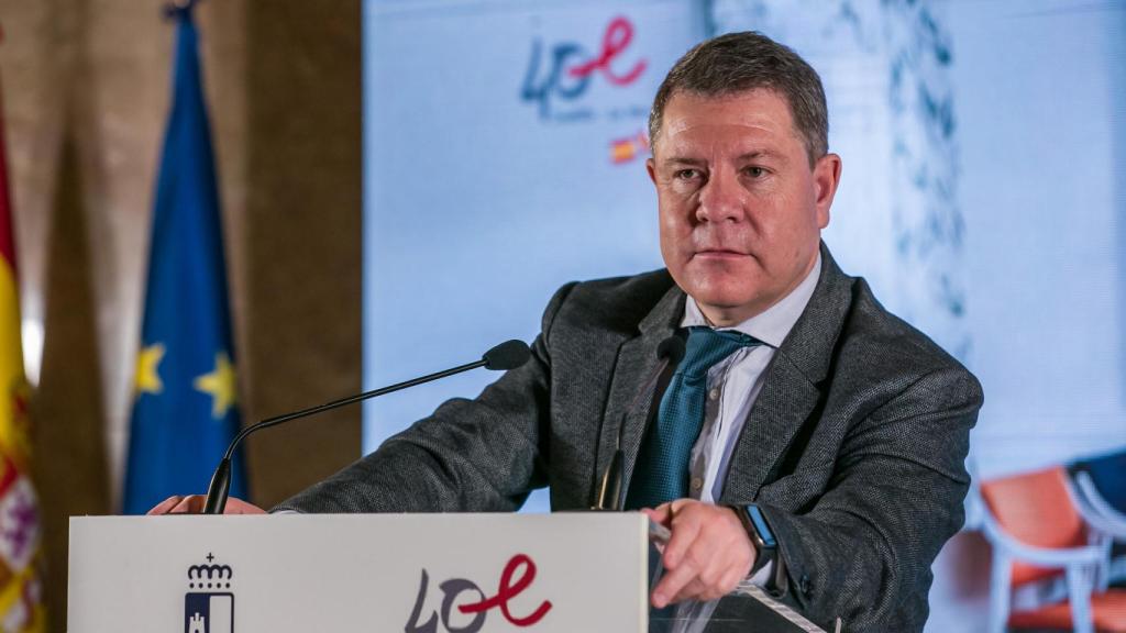 Emiliano García-Page, presidente de Castilla-La Mancha. Foto: JCCM.