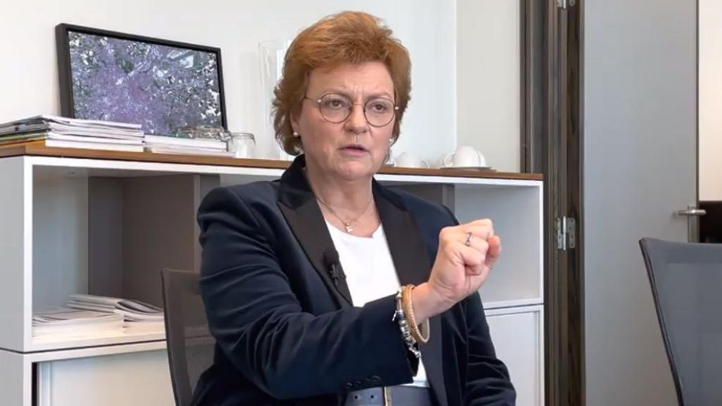 Monika Hohlmeier, presidenta del Comité CONT del Parlamento Europeo, en su despacho de Bruselas.